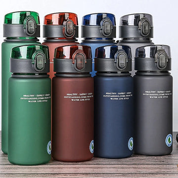 BPA-Free Leak-Proof Sports Water Bottle – 400ml / 560ml – Durable & Portable for Hiking, Gym, or Travel