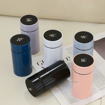 Smart Thermos Bottle 200ML – Stainless Steel Vacuum Flask with Temperature Display