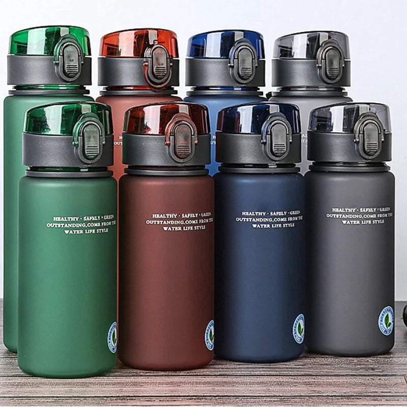 BPA-Free Leak-Proof Sports Water Bottle – 400ml / 560ml – Durable & Portable for Hiking, Gym, or Travel